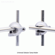 Universal Globular Clamp Holder, Cast-Aluminium, Grip Capa. Φ13mm 만능 구형 클램프 홀더