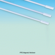 PTFE Magnetic Retriever, -200℃~+260℃, Φ9/10×L250~450mm, Normal-grade, PTFE 마그네틱 리트리버