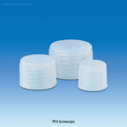 VITLAB® PFA Screwcaps, GL 18 & 25, S 28 & 40 Ideal for Use in Trace Analysis, -200℃~+260℃, PFA 스크류 캡