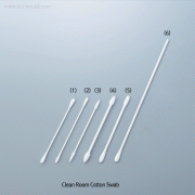 Clean Room Cotton Swab, Double-ended, Paper-Handle Made of 100% Cotton, 크린룸용 양면솜 면봉