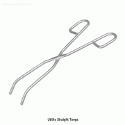 Utility Straight Tongs, L150~500mm Made of Non-magnetic 18/10 Stainless-steel, 다용도 직선형 집게