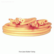 Pure Latex Rubber Tubing, Light Amber, General- & Vacuum-Use, id Φ4~Φ15mm for General- & Vacuum-Use, 라텍스 러버튜빙