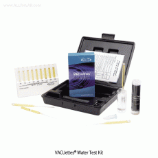 CHEMetrics® VACUettes® Water Test Kit, High-range Visual Colorimetric Analysis, for High Conc. Samples with Capillary Tip, 30 Ampoules with Comparator, Auto-dilution, 수질시험키트, 비색법, 고농도 시료용