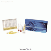 CHEMetrics® Vacu-vials® Test Kit, Instrumental Colorimetric Analysis of Water, Use with Photometer/Spectrophotometer with Scale Printed Φ13mm Ampule, Reverse Titration, 수질시험키트, 비색법 흡광도 측정