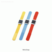 Wrist Strap, Anti-static, Colored, 15×230mm with 3 Type Color(Yellow / Blue / Red), 7g, 정전기방지 손목밴드